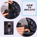 inflatable OEM আইটেম ফ্লকিং পৃষ্ঠের গাড়ি এয়ার বিছানা